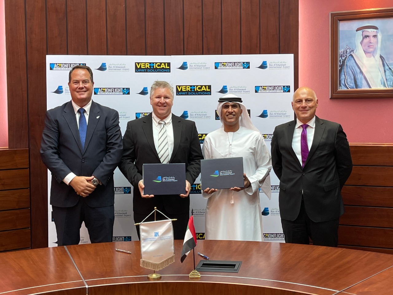 ActionFllight- RAK Airport Signing ActionFllight- RAK Airport Signing