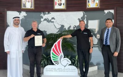 We are now officially flying